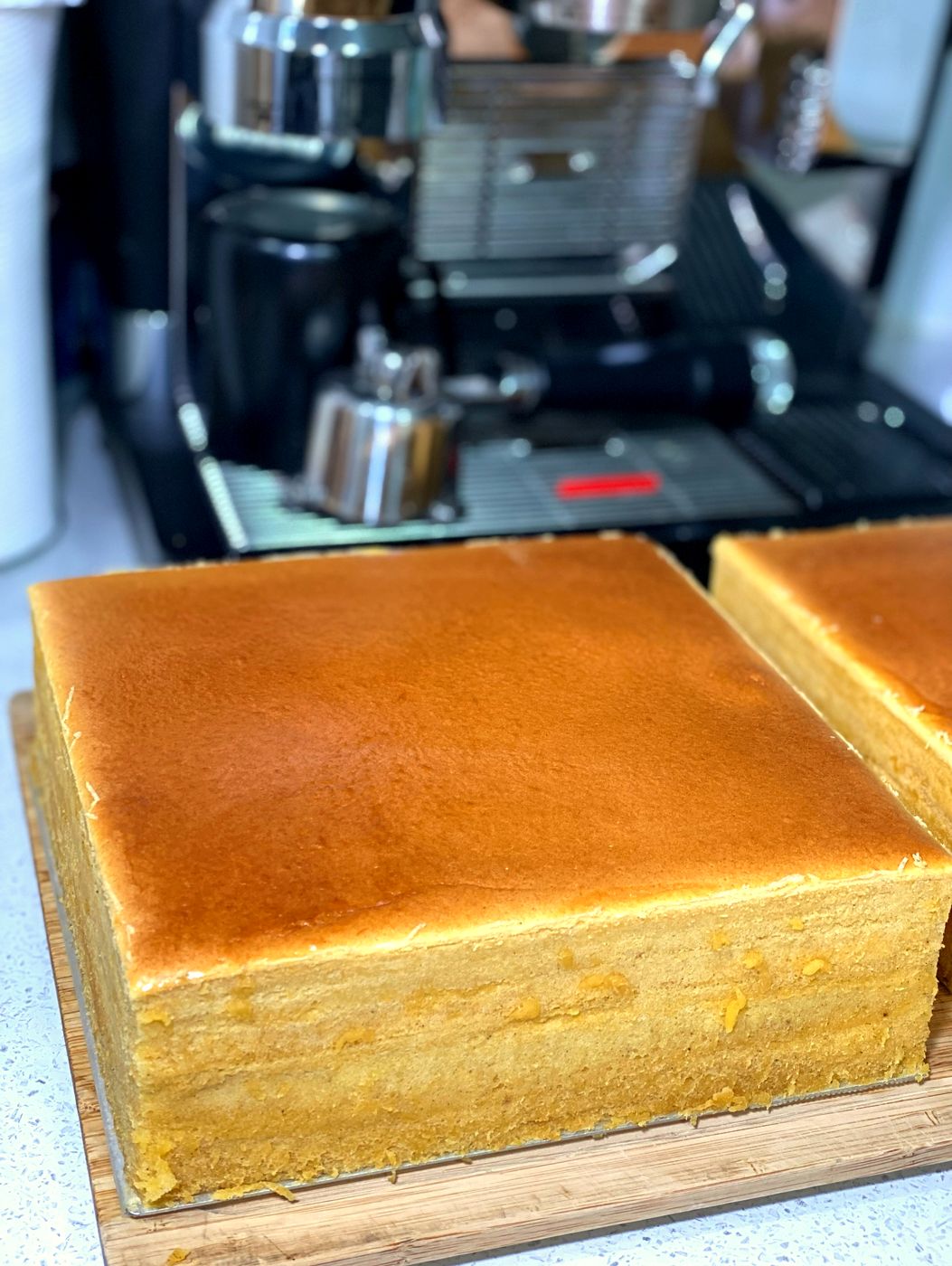 Two gluten-free thousand layer cakes. Both sold out on 14 October.